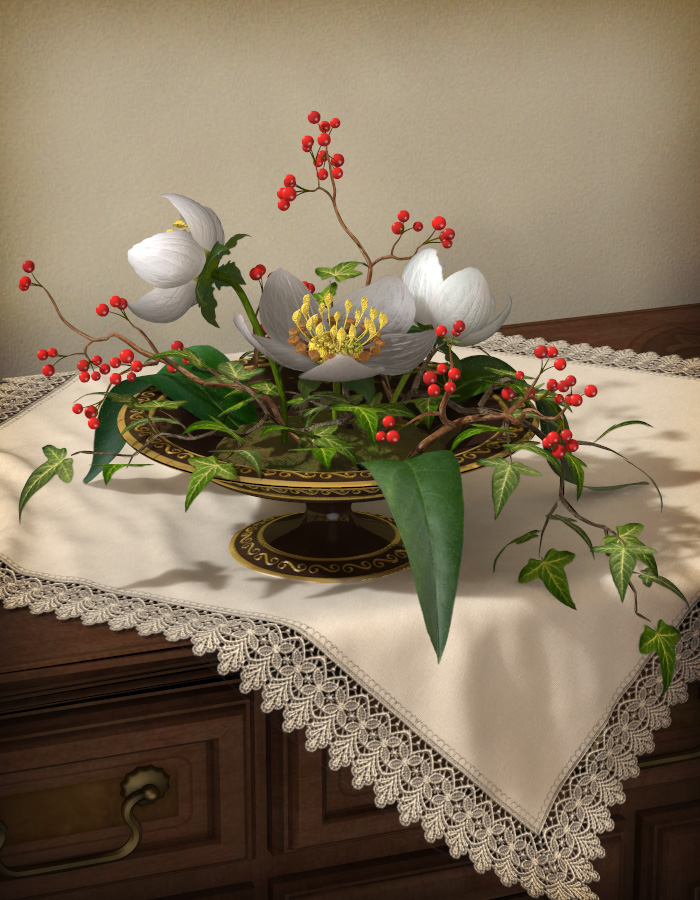Gazebo Flowers 1 by: eshaRuntimeDNA, 3D Models by Daz 3D