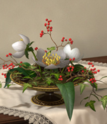 Gazebo Flowers 1 by: eshaRuntimeDNA, 3D Models by Daz 3D