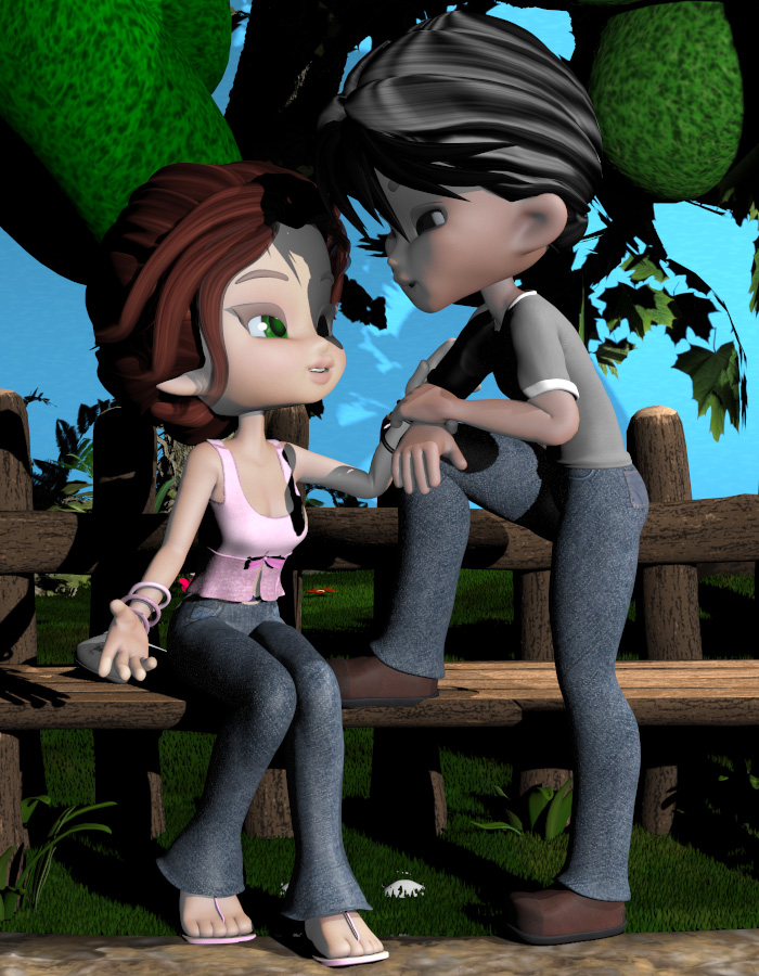 IGD Romantic Rendezvous by: IslandgirlRuntimeDNA, 3D Models by Daz 3D