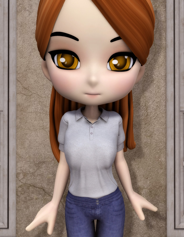 Polo Shirt for Cookie | Daz 3D