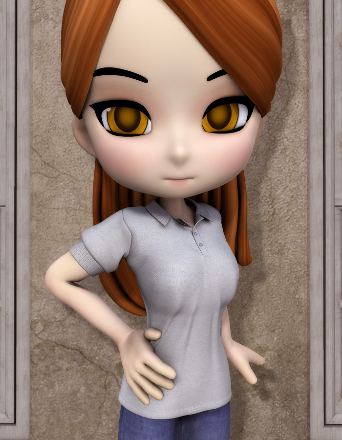 Polo Shirt for Cookie | Daz 3D