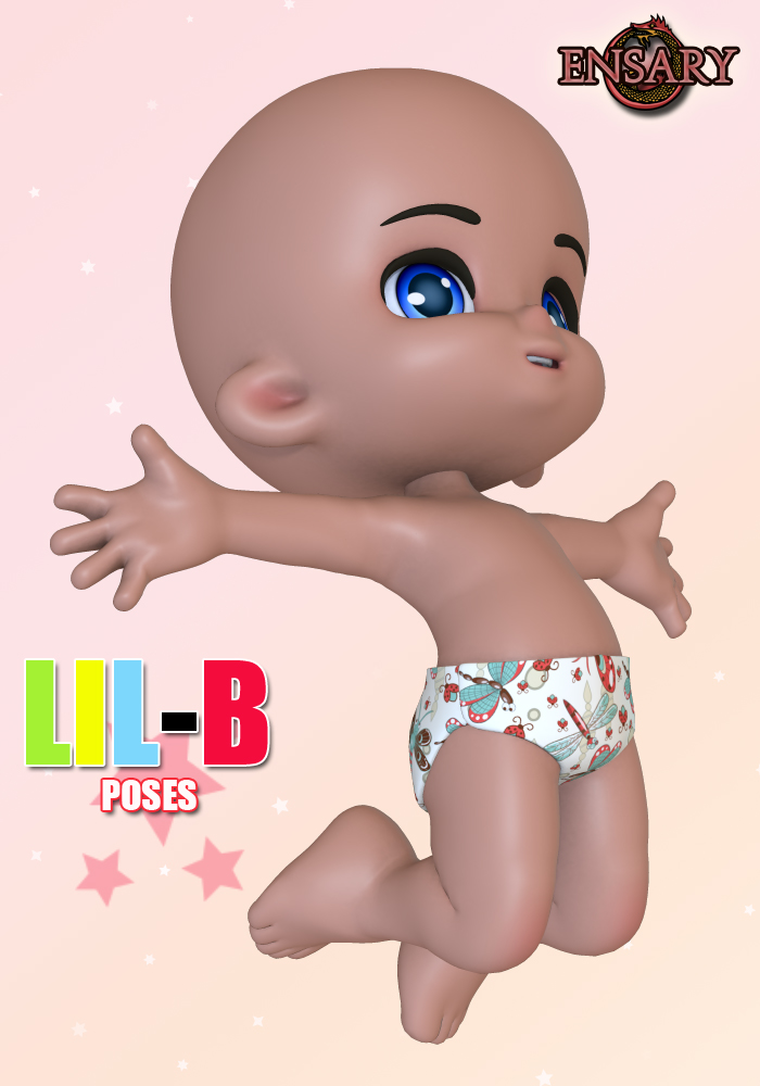 Lil B Poses 2 by: EnsaryRuntimeDNA, 3D Models by Daz 3D