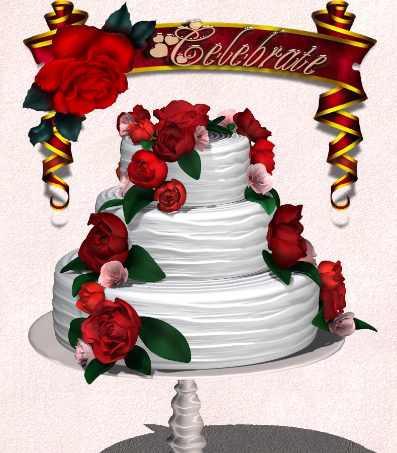 Celebrate - Wedding Cake Celebrate - Wedding Cake by: esha3D-GHDesignRuntimeDNA, 3D Models by Daz 3D