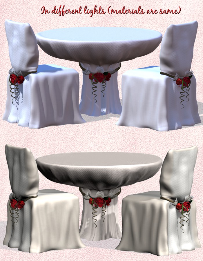 Celebrate - Wedding Decor by: esha3D-GHDesignRuntimeDNA, 3D Models by Daz 3D
