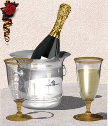 Celebrate - Champagne Celebrate - Champagne by: 3D-GHDesignRuntimeDNA, 3D Models by Daz 3D