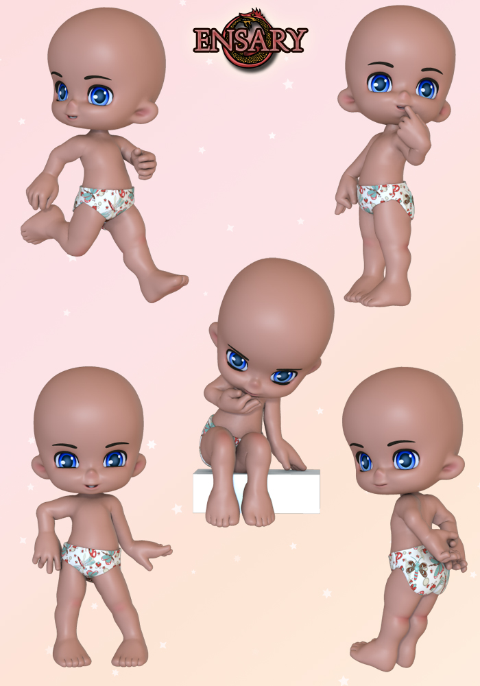 LilBundle LilBundle by: EnsaryRuntimeDNA, 3D Models by Daz 3D