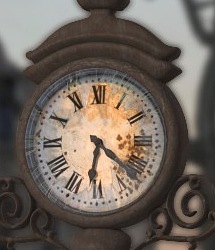 Tick Tock Street Clock Old and Rusty by: 3D-GHDesignRuntimeDNA, 3D Models by Daz 3D