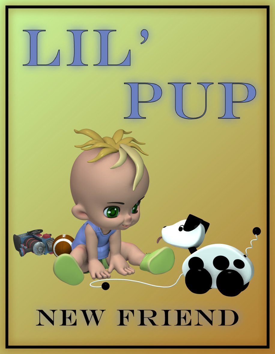 Lil' Pup by: NGartplay, 3D Models by Daz 3D