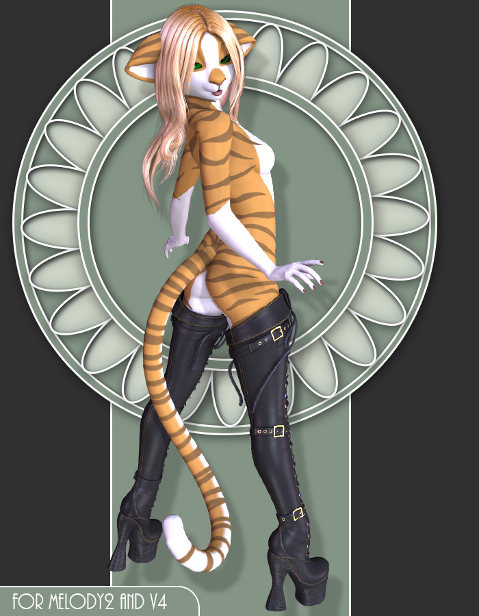 Golden Tabby for Melody2 Golden Tabby for Melody2 by: Lady LittlefoxRuntimeDNA, 3D Models by Daz 3D