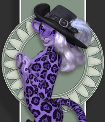 Violet Jaguar for Melody2 by: Lady LittlefoxRuntimeDNA, 3D Models by Daz 3D