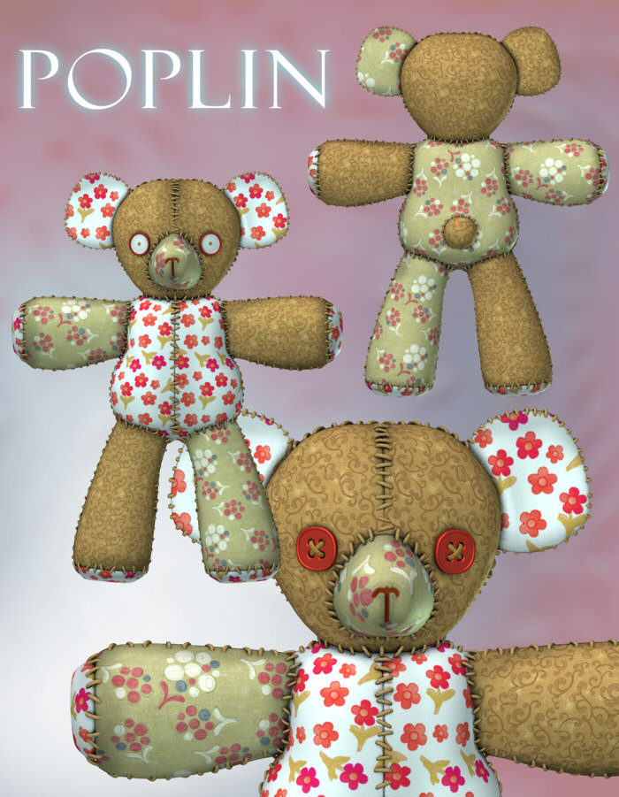 Beddy Bear by: NGartplay, 3D Models by Daz 3D