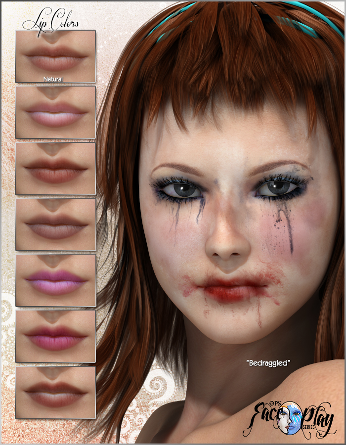 PS-Ruffa FacePlay for V4 PS-Ruffa FacePlay for V4 by: shadownetPixelunaRuntimeDNA, 3D Models by Daz 3D