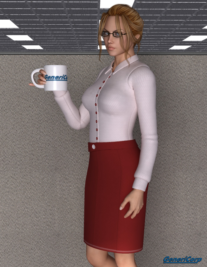 GeneriCorp: HR Rep for V4 GeneriCorp: HR Rep for V4 by: EvilinnocenceRuntimeDNA, 3D Models by Daz 3D