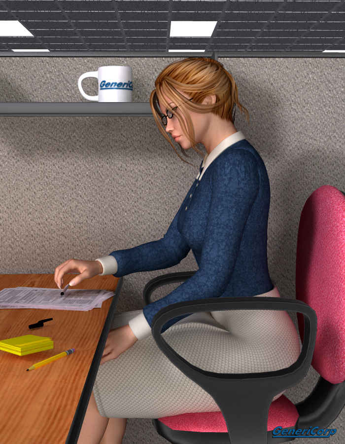 GeneriCorp: HR Rep for V4 GeneriCorp: HR Rep for V4 by: EvilinnocenceRuntimeDNA, 3D Models by Daz 3D