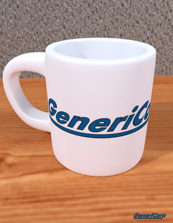 GeneriCorp: Coffee Mug by: EvilinnocenceRuntimeDNA, 3D Models by Daz 3D