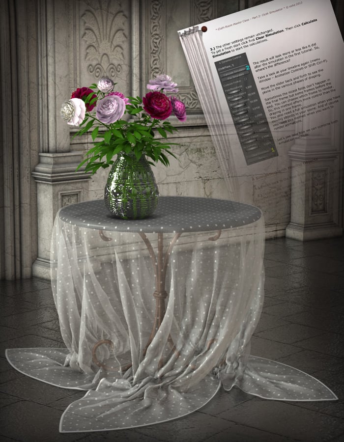 Cloth Room Master Class Tutorial Cloth Room Master Class Tutorial by: eshaRuntimeDNA, 3D Models by Daz 3D