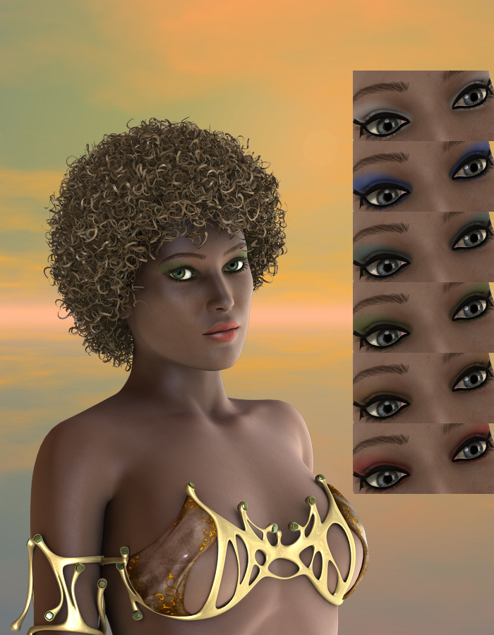 Anahi for V4 by: , 3D Models by Daz 3D
