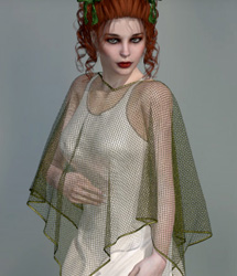 Cloth Room Master Class: Pointy Dress and Poncho by: eshaRuntimeDNA, 3D Models by Daz 3D