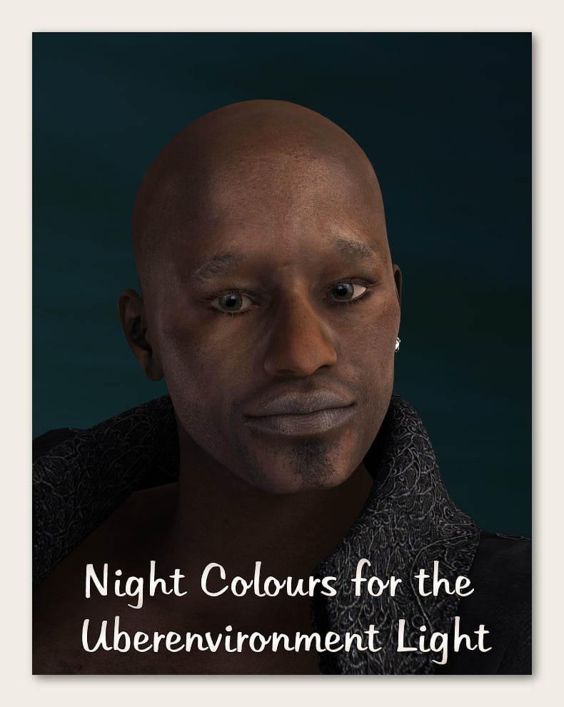Night Colours for the Uberenvironment light by: , 3D Models by Daz 3D