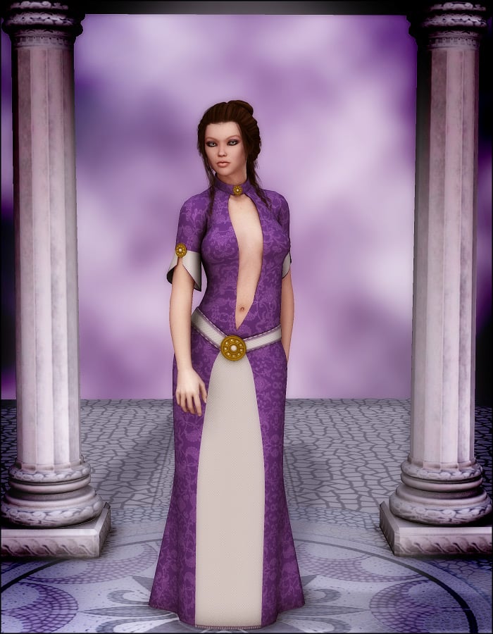Ladies of the Court: Vivianna Dress for V4 Ladies of the Court: Vivianna Dress for V4 by: EvilinnocenceRuntimeDNA, 3D Models by Daz 3D