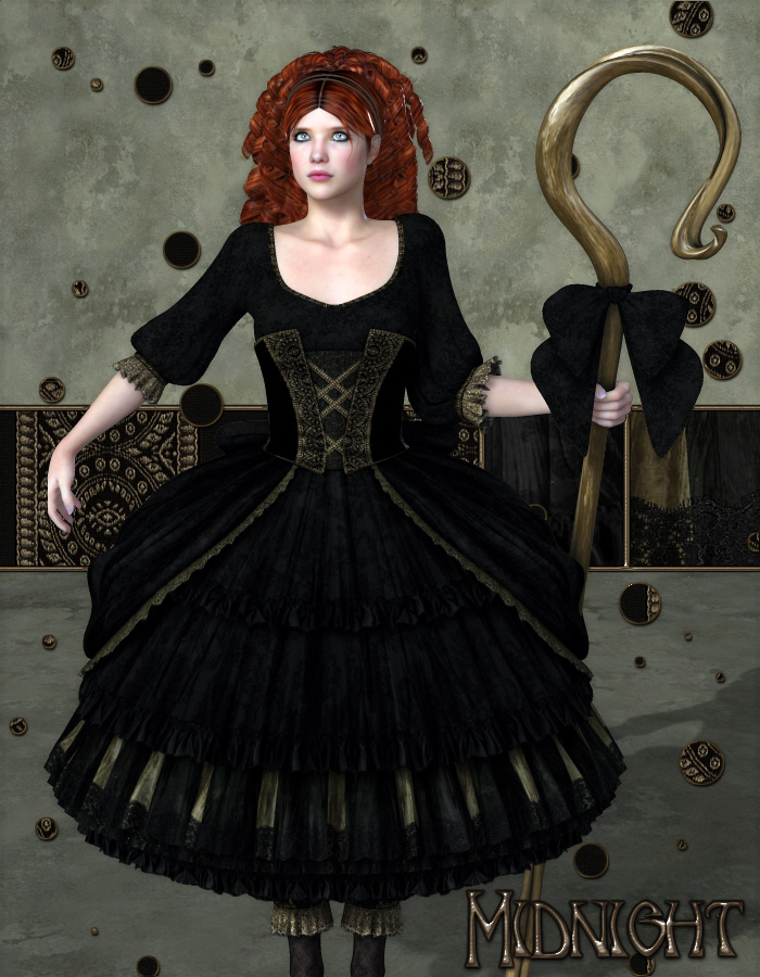 Midnight for Bo-Peep by: Anna BenjaminRuntimeDNA, 3D Models by Daz 3D