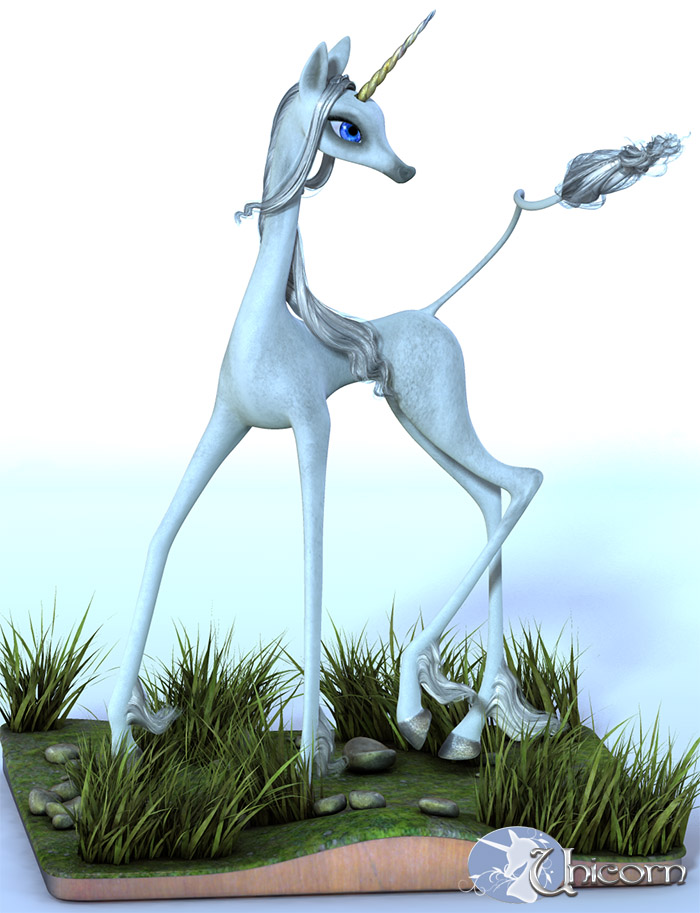 The Unicorn by: Lady LittlefoxRuntimeDNA, 3D Models by Daz 3D
