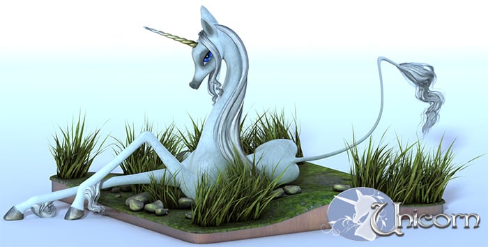 The Unicorn by: Lady LittlefoxRuntimeDNA, 3D Models by Daz 3D