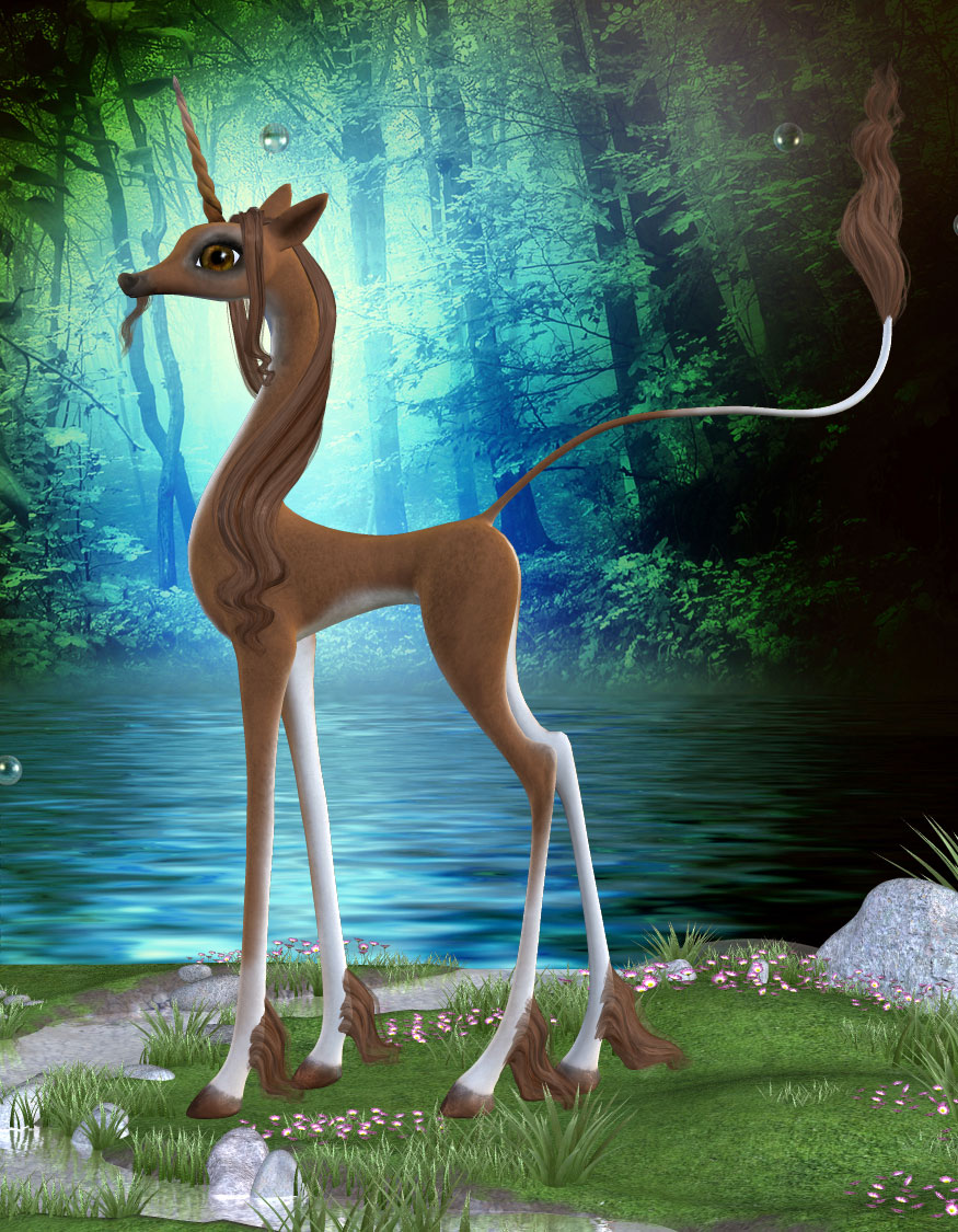 Legendary:Deer by: DisparateDreamerDaioRuntimeDNA, 3D Models by Daz 3D