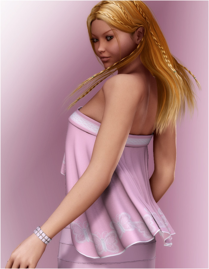 Pink LUV: Heartbreaker Top for V4 Pink LUV: Heartbreaker Top for V4 by: EvilinnocenceRuntimeDNA, 3D Models by Daz 3D