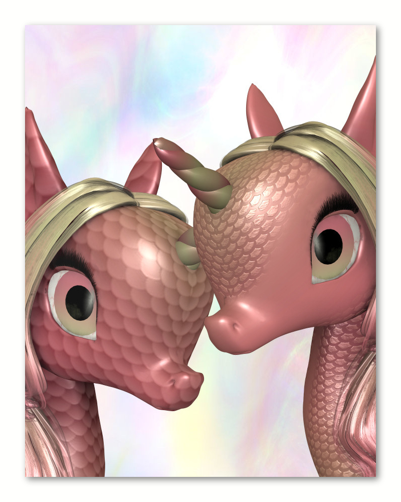 Fairytale Unicorn Baby for Poser by: , 3D Models by Daz 3D