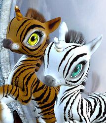 Legendary: Tiger Babies by: DisparateDreamerDaioRuntimeDNA, 3D Models by Daz 3D