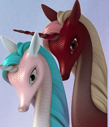 Fairytale Regal Mane and Tail for the Unicorn for DAZ Studio Fairytale Regal Mane and Tail for the Unicorn for DAZ Studio by: , 3D Models by Daz 3D