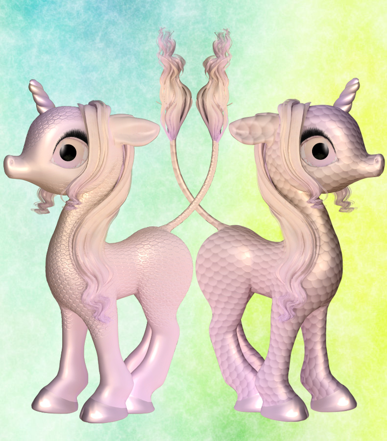 Fairytale Unicorn Baby Chapter 2 for Poser by: , 3D Models by Daz 3D