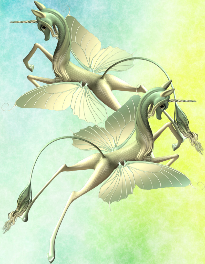 Fairytale Wings Chapter 2 for the Unicorn for Poser Fairytale Wings Chapter 2 for the Unicorn for Poser by: , 3D Models by Daz 3D