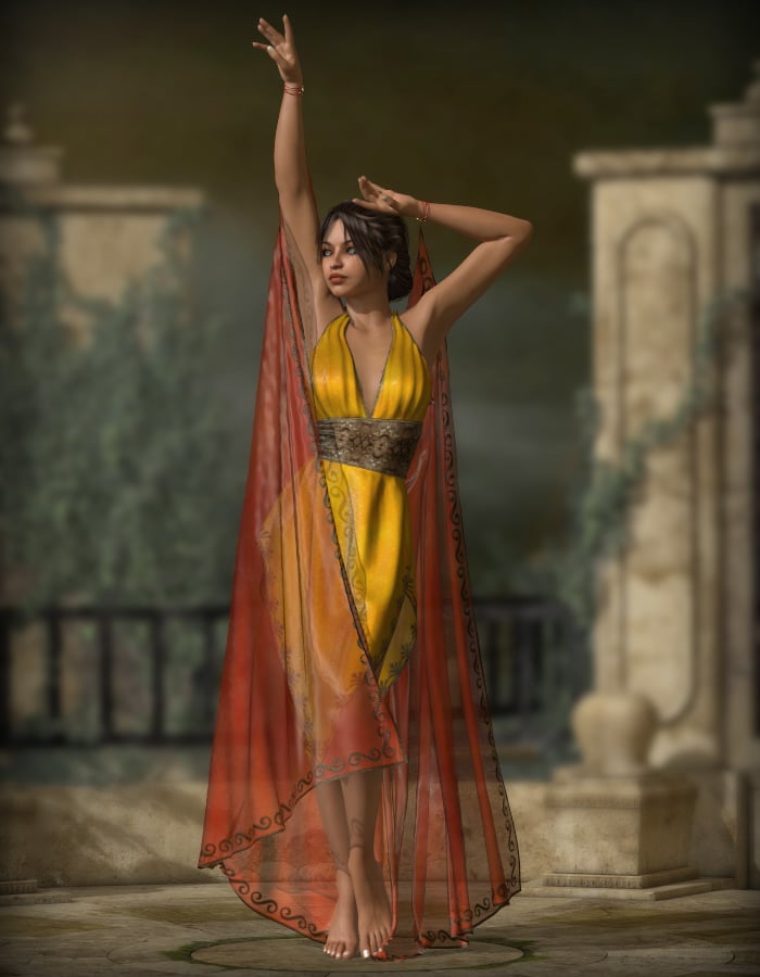 Arissa Dress Arissa Dress by: eshaRuntimeDNA, 3D Models by Daz 3D
