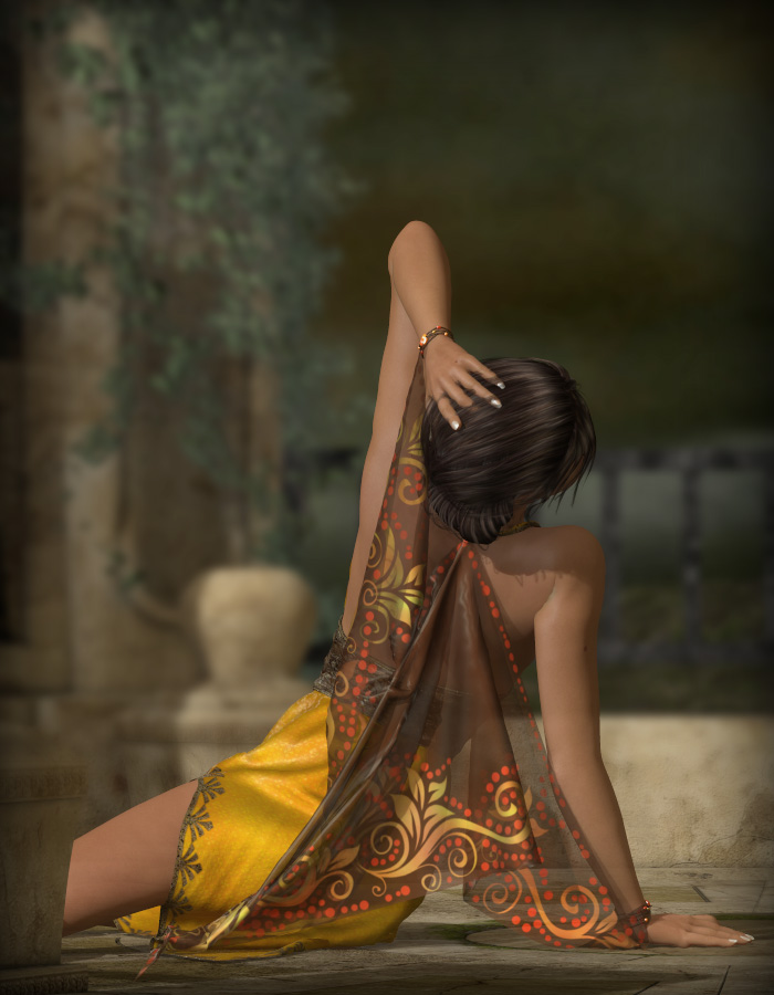 Arissa Dress by: eshaRuntimeDNA, 3D Models by Daz 3D