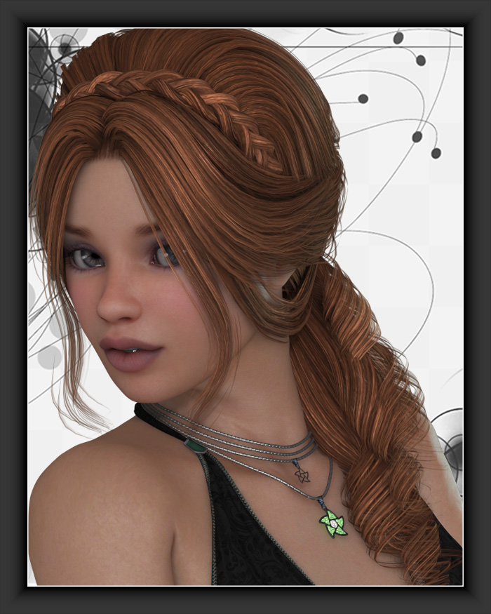 ShoXoloR for Bridgette Hair | Daz 3D