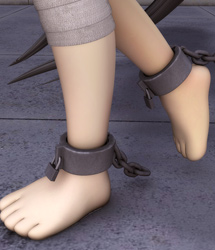Ankle Shackles for Cookie Ankle Shackles for Cookie by: EvilinnocenceRuntimeDNA, 3D Models by Daz 3D