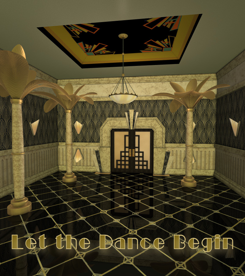 Gatsby Dance Hall by: NGartplay, 3D Models by Daz 3D