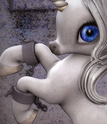 Hoof Shackles for the Baby Unicorn Hoof Shackles for the Baby Unicorn by: EvilinnocenceRuntimeDNA, 3D Models by Daz 3D