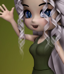 Elf Dress for Cookie Elf Dress for Cookie by: EvilinnocenceRuntimeDNA, 3D Models by Daz 3D