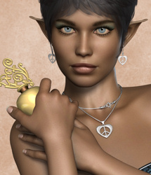 Shaders Revisited - Metallic jewellery shaders for Poser by: , 3D Models by Daz 3D