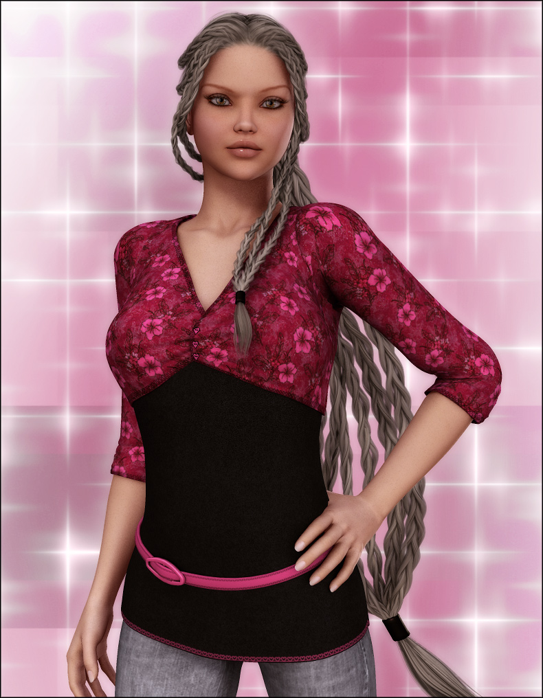 Exotic HeartThrob by: EvilinnocenceRuntimeDNA, 3D Models by Daz 3D