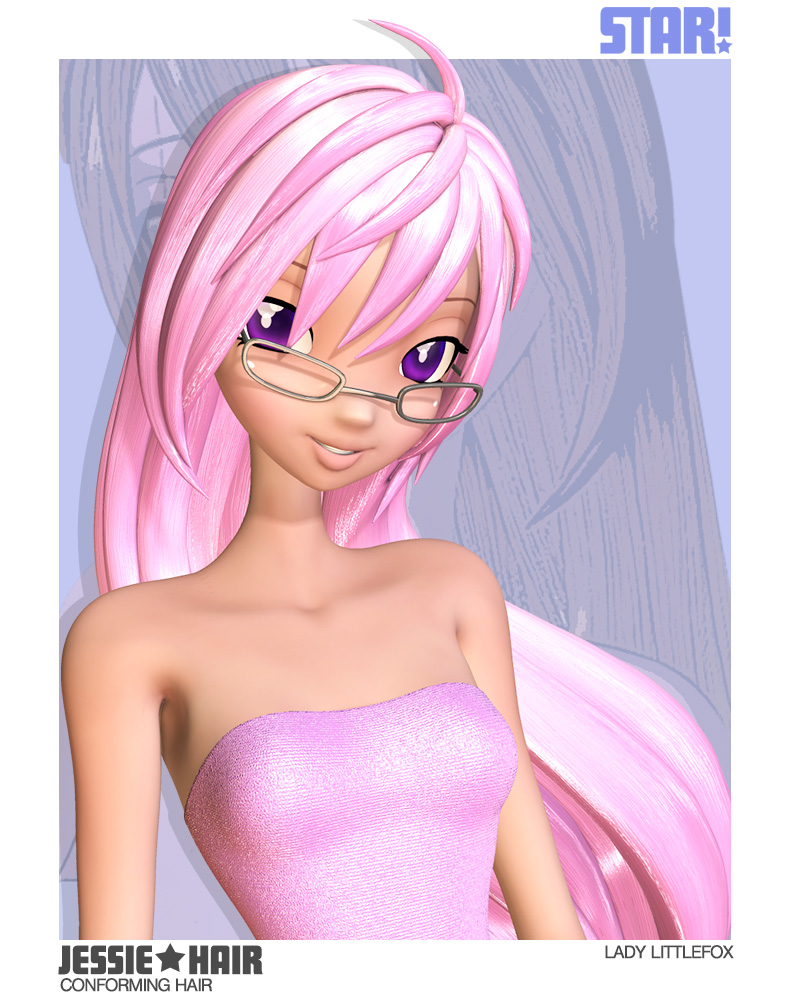 Jessie Hair for Star! Jessie Hair for Star! by: Lady LittlefoxRuntimeDNA, 3D Models by Daz 3D
