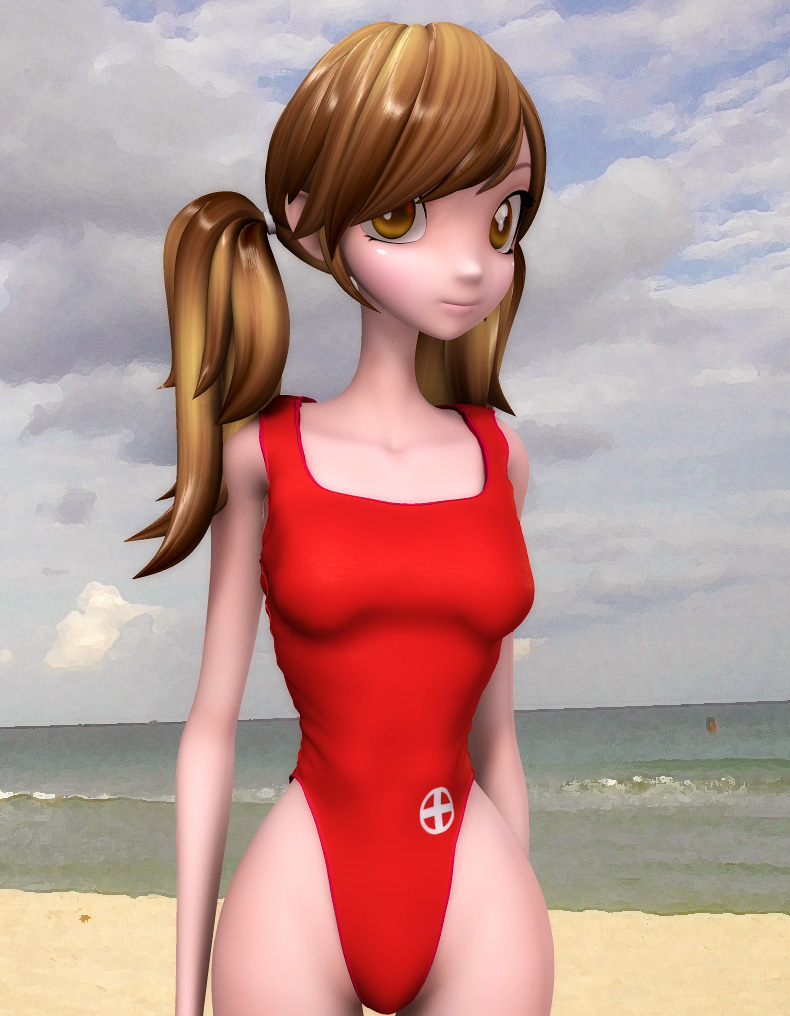 Lifeguard for Star! by: EvilinnocenceRuntimeDNA, 3D Models by Daz 3D