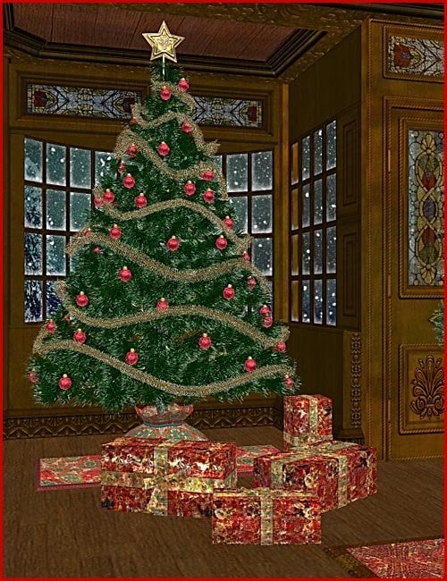 Redhouse Christmas Carol Exp 1 by: , 3D Models by Daz 3D