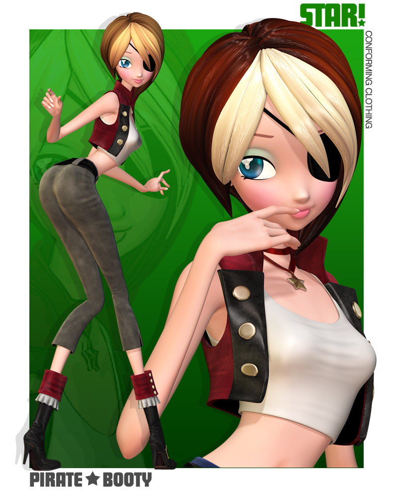 Pirate Booty for Star! Pirate Booty for Star! by: Lady LittlefoxRuntimeDNA, 3D Models by Daz 3D