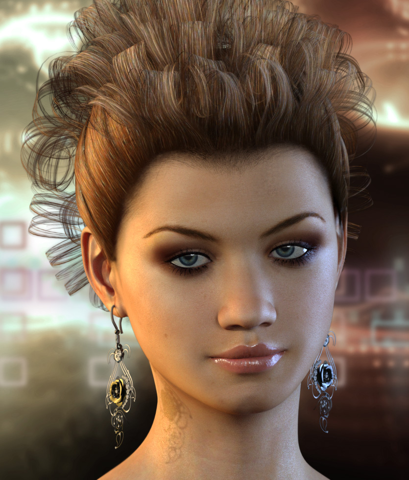 Daughters Of Eve (Faces) for G3F by: PixelunaRuntimeDNA, 3D Models by Daz 3D