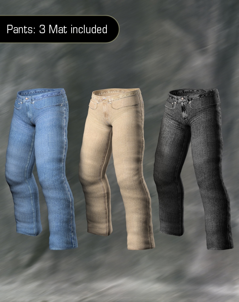 Classic clothes for EF-Steve Classic clothes for EF-Steve by: ericfarrisRuntimeDNA, 3D Models by Daz 3D