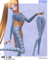 Get Fit Tights Get Fit Tights by: LadyFayMia 3D DesignRuntimeDNA, 3D Models by Daz 3D